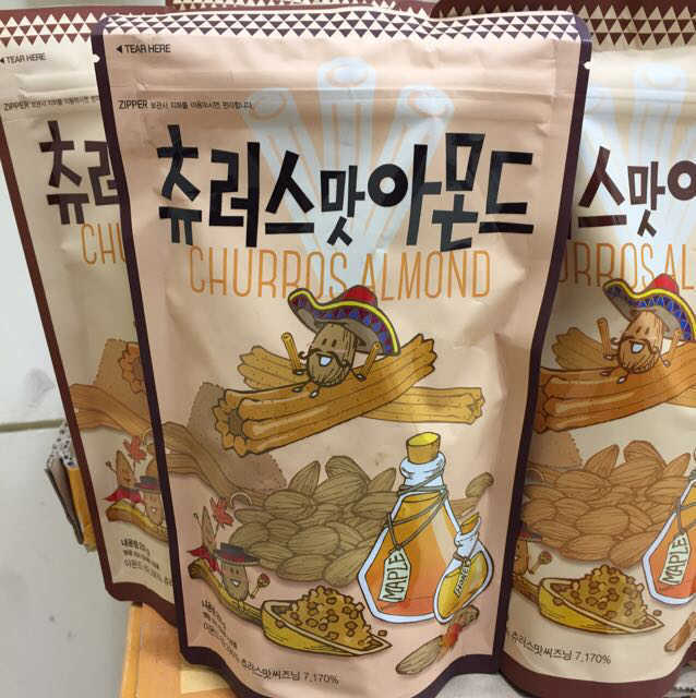 Buy Tom's Farm Churros Almond Korea Malaysia Grabean
