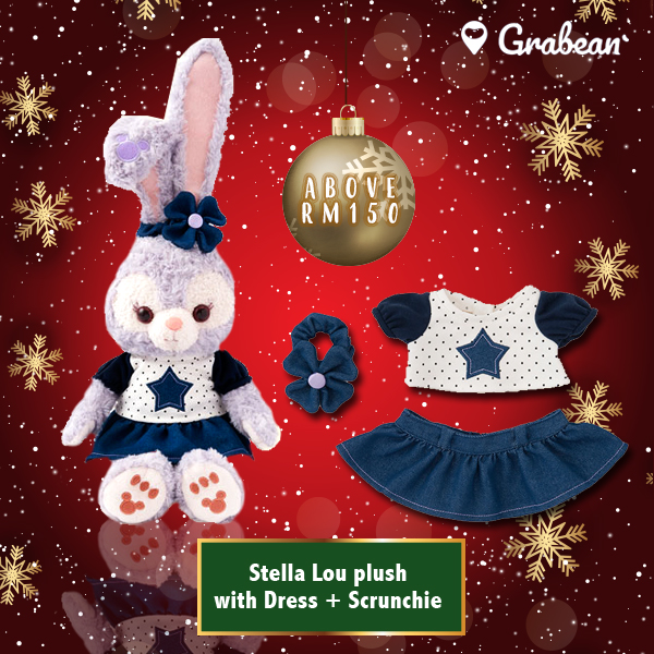 Shop Christmas gift ideas for her luxury Stella Lou plush with dress